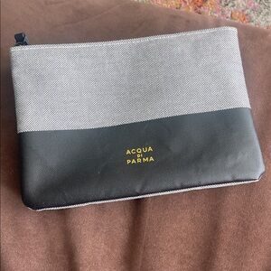 Acqua Di Parma Black and Gray Toiletry Bag